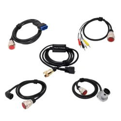 MB Star C3 Diagnostic Cable 38pin Cable OBD2 16pin Cable 14Pin cable  RS232 Computer Connect Cable