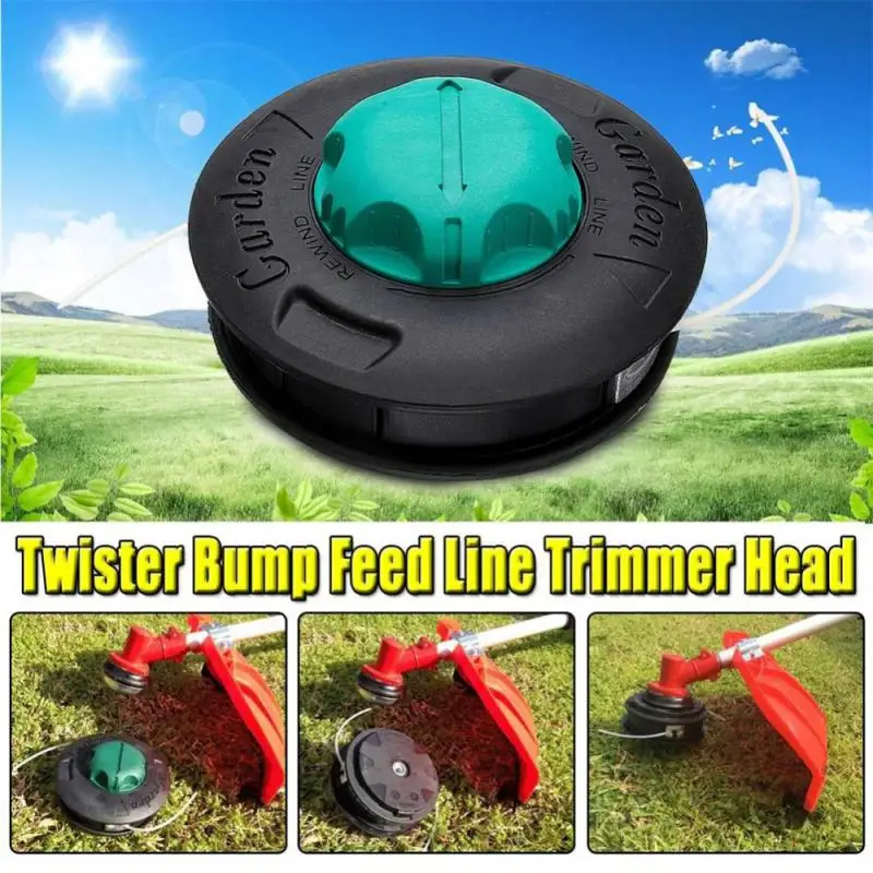 Imagem -03 - Universal M10 Alumínio Nylon Escova Cortador Cabeça Jardim Bump Spool Trimmer Linhas de Rosca Cortador Ferramenta Grass Máquinas Cortador Ferramentas