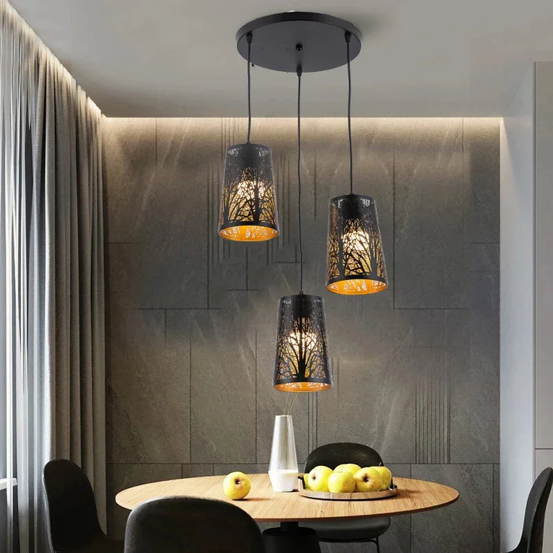 Dining Room Chandelier Small Pendant Lights Reading Spotlight Nordic Minimalist Modern LED Light Fixtures Bedroom Bedside Lamp