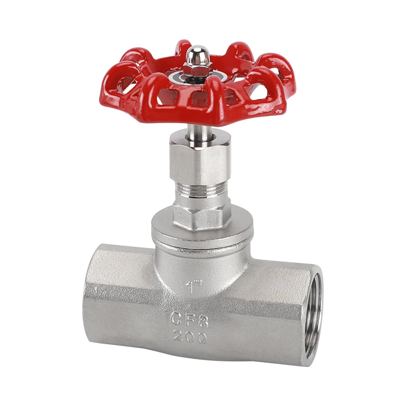 globe valve water pipe inner wire tooth internal thread 4 minutes 6 minutes 1 inch straight-through switch water stop valve