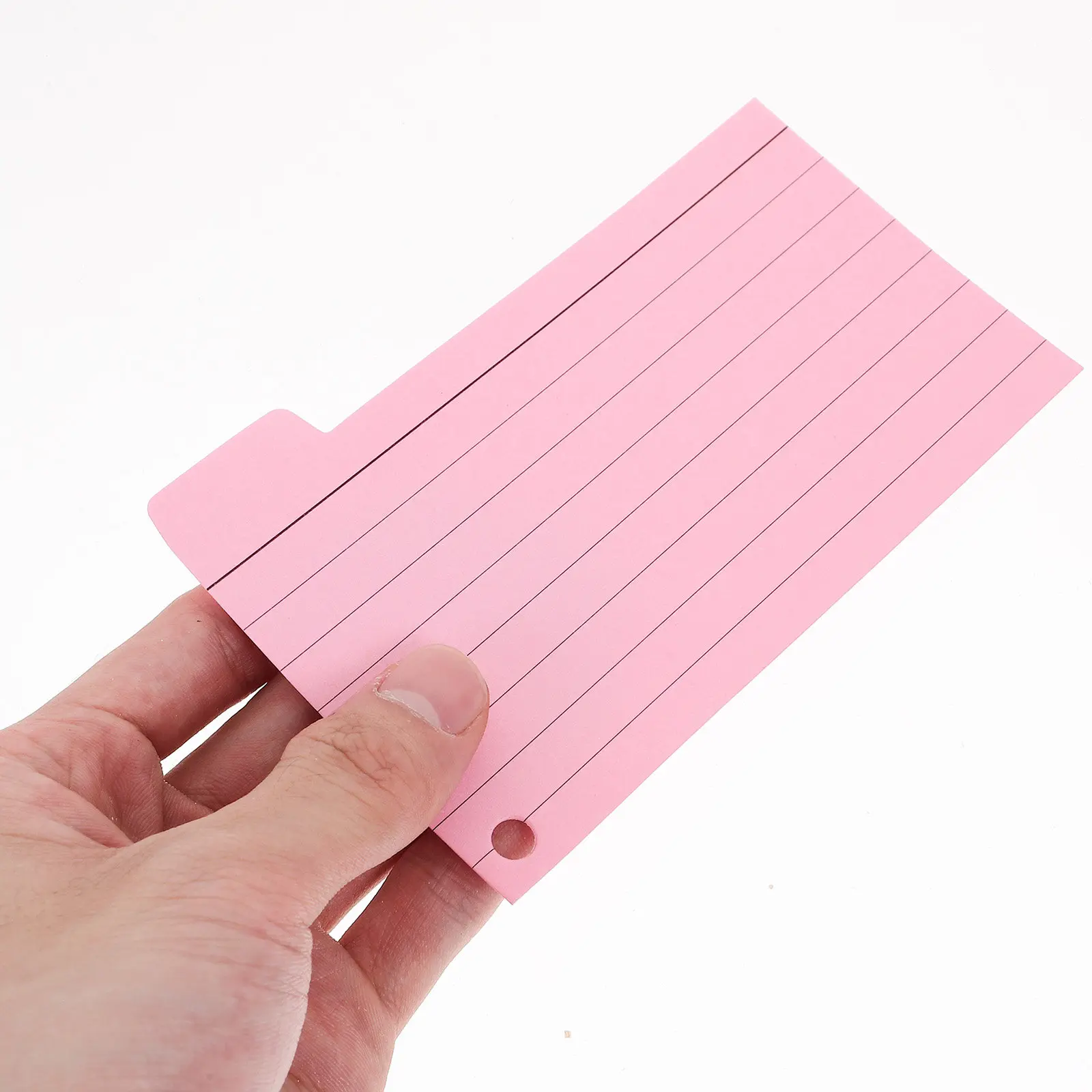 6Pcs Multi Color Index Cards Memo Pads Lined Flash Cards Compact Notecards for Office Note Taking Study Learning Notepads