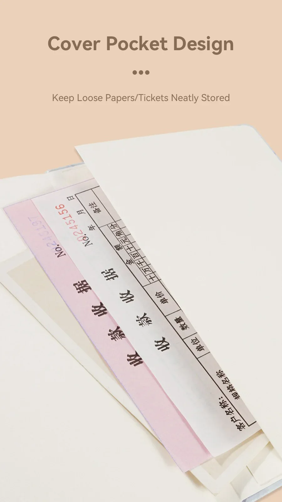 Hardcover-Skizzenbuch, Riemen-Notizbuch, A5, liniert, Schreibwaren, Notizbücher und Tagebücher, Tagebuch, Schreibblöcke, Büro, Schulbedarf – Detail 9