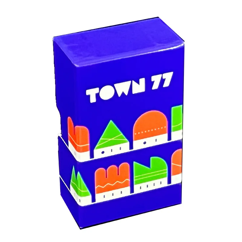 Town 77: The Bilingual Board Game with Multiplayer Poker and Game Collection Cards