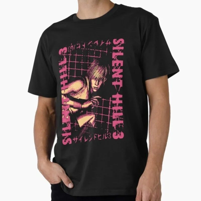 Run Heather Silent Hill F Horror Graphic Tee Unisex Short Sleeve Gift t Shirt 100% cotton printed Clothes All size top S-6XL