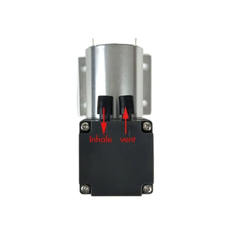 -80kpa Mini vakum pompası DC 12V 24V negatif basınç emme hava pompası diyafram pompası çukurluğu vakum pompası 12L/Dak вакуумный насос