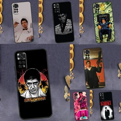 Scarface Tony Montana Case For Xiaomi Redmi Note 11 10 9 8 12 Pro Plus 12S 11S 10S 9S Cover For Redmi 12C 10C 9C