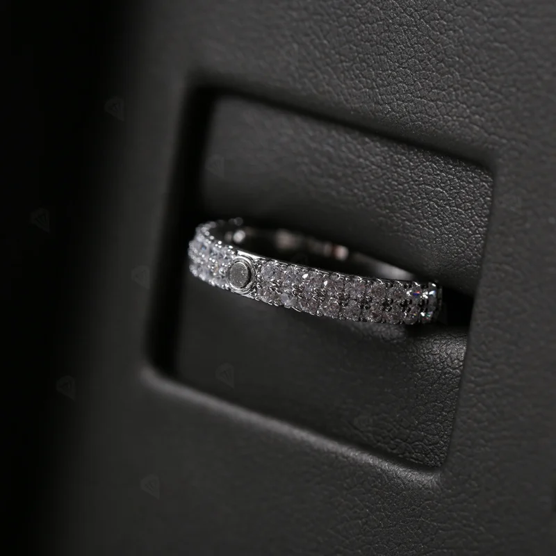 HMJ Jewelry Tools Caliper Diamond Carat Size Shape Customize Comparison Magnetic Ring Gem Base 10 Cuts 0.5-6CT for Jewelry Store