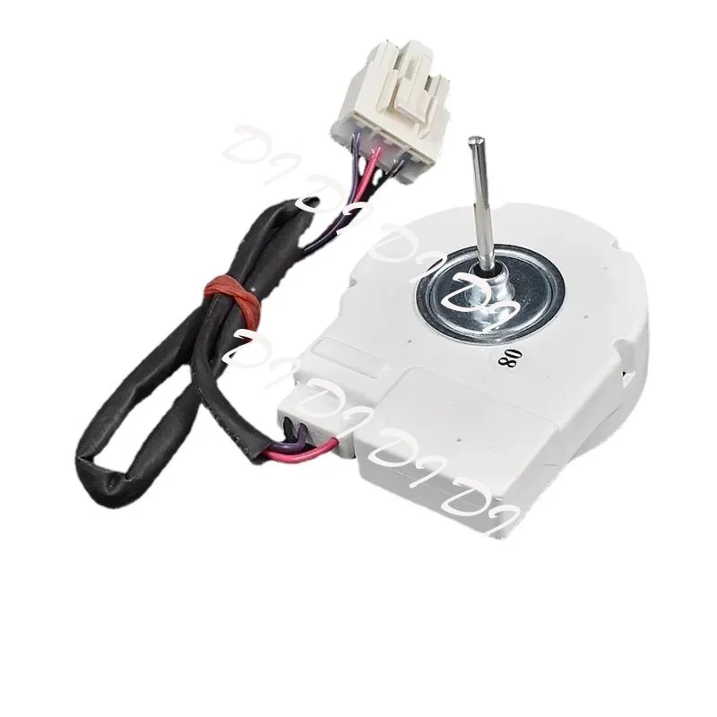 Novo motor de ventilador de refrigeração para geladeira Midea 50240401000 Q DC 12V 4W ZWF-02-4 Peças do freezer do radiador da geladeira DD