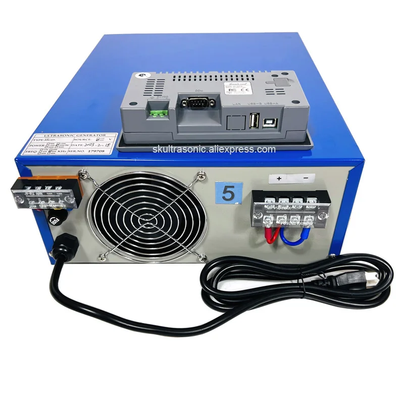 RS485 Driver Ultrasonic Pulse Degas Generator Ultrasonic Cleaner Generator For Mold Electrolysis Electrolytic Cleaning Machine