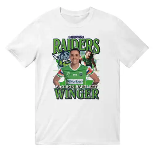 Madison Bartlett Canberra Raiders T-shirt