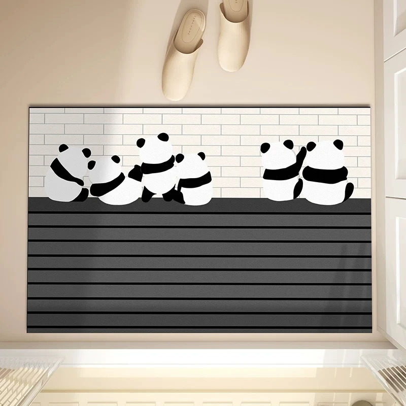 Bathroom absorbent diatom mud toilet  doormat toilet toilet floor mat toilet carpet