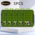 5pcs large green