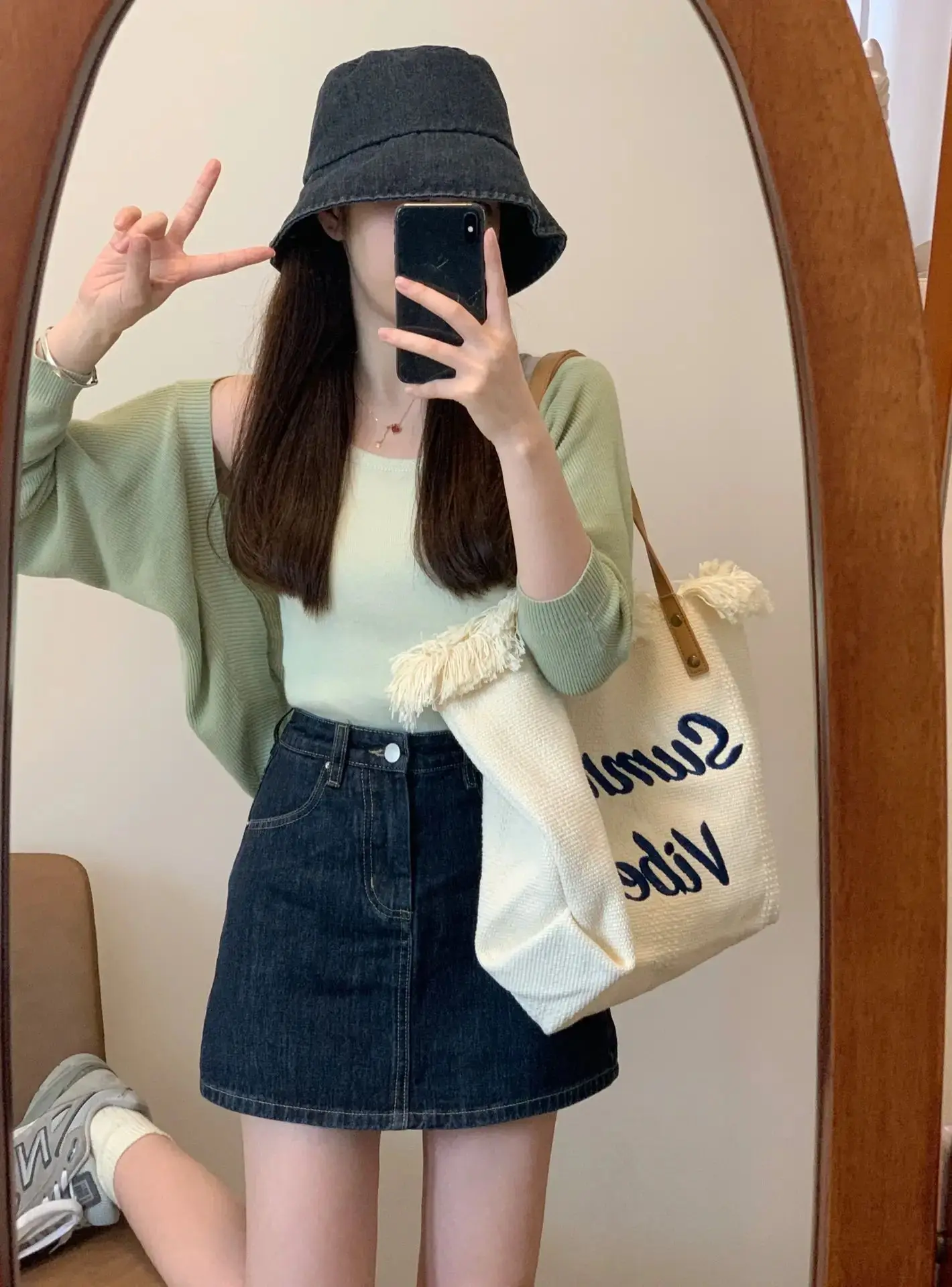 

plus Size Denim Skirt Deep Blue High Waist Bodycon ort A-Line Women's Faion Autumn Skirts Korean Sle Commute Pure Color