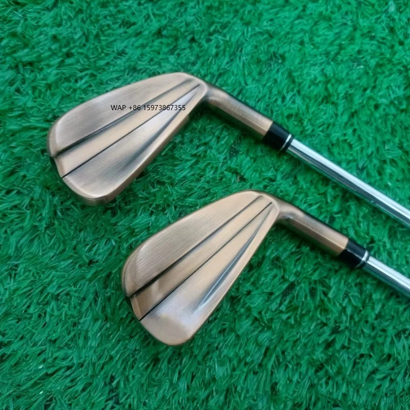 

Club Irons Forged Right Handed Iron Copper Stainless Steel Forged #4-P Milled Golf Iron Set Golf Iron Head