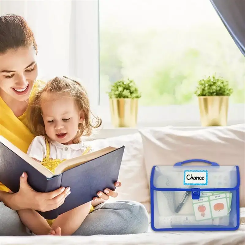 Clear Backpacks For School Clear Document Bag With Handle Multifunctional Schoolbag Handbag For Books Files Documents Mobile