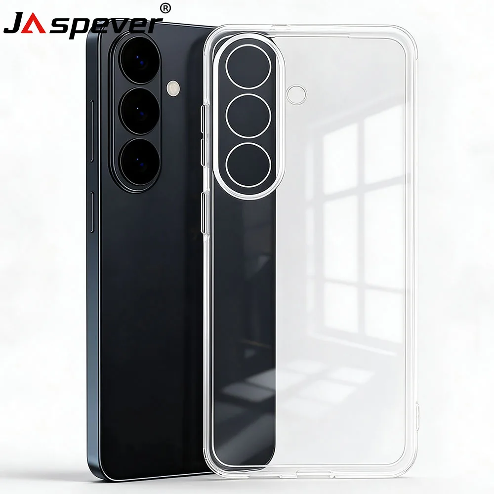 Ultra Thin Soft Case For Samsung Galaxy S26 S25 S24 S23 S22 S21 Ultra FE Plus Transparent Crystal Clear Cover Shockproof Shell