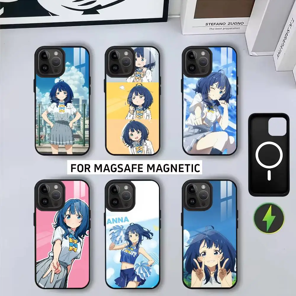 

Cute GIRL A-Anna Y-Yanami-AY-es Phone Case For iPhone17,16,15,14,13,12,11 Plus,Pro Magnetic For Magsafe Wireless Charging