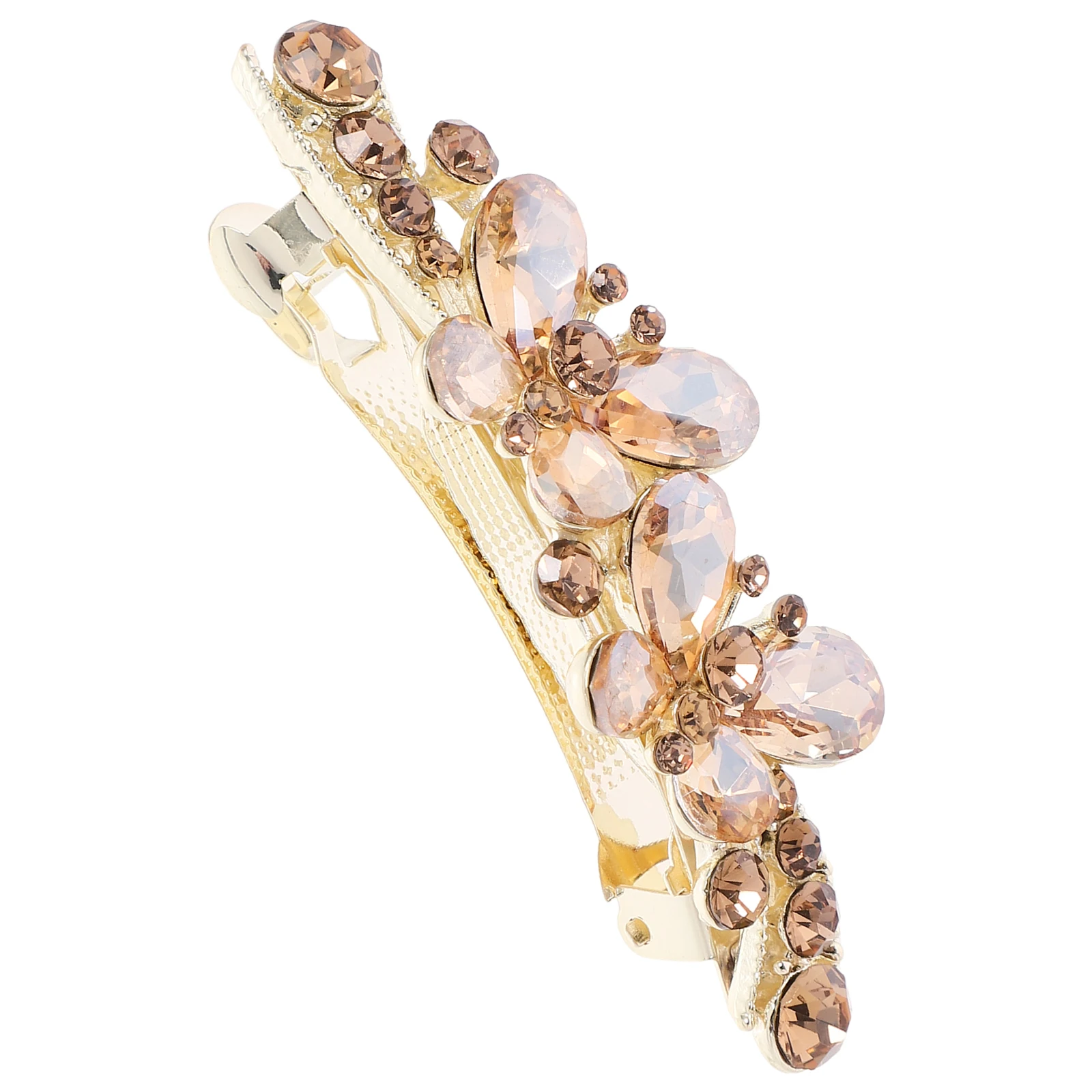 

Butterfly Clip Rhinestones Clips for Women Small Size Spring Mechanism Suitable Thin Thick