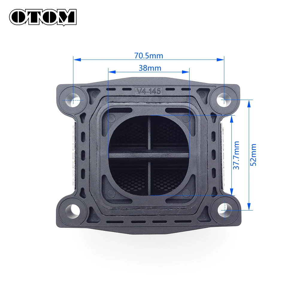 Motorcycle Intake Reed Valve VFORCE-V4145 Carbon Fiber For YAMAHA DT200 DT230 Blaster 1988-2006 Water-Cooled Engine 2T Pit Bikes