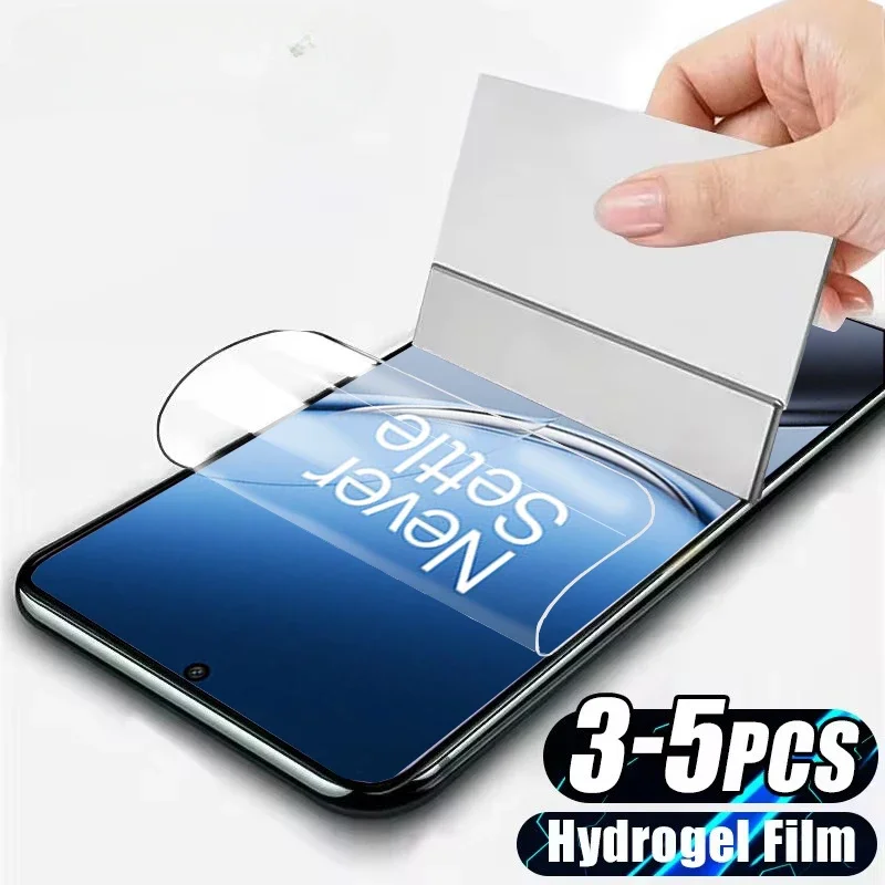 

3-5Pcs Soft Flexible Hydrogel Film For OnePlus Nord 4 3 2 2T CE 4 3 2 Lite HD Screen Protectors For 6T 7 7T 8T 9 9R 9RT 10T 10R