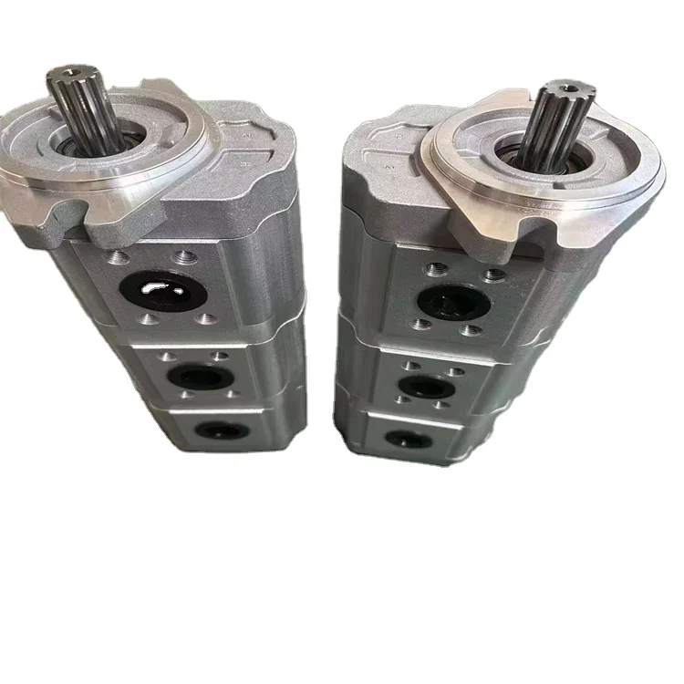 KRP4-14-14-12CDN High Pressure Hydraulic Gear Pump,KRP4-14-14-12 Triple Hydraulic Pump