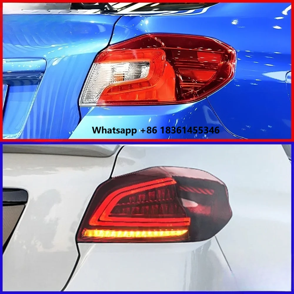 

For Impreza WRX 2015-2020 Car Tail Lights Assembly Benz Style LED Dynamic Signal Auto Rear Lamps 6500K 12V Accessories