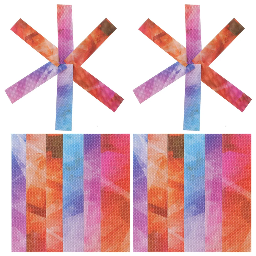 

24Pcs Stickers Reusable Sensory Strips for Desk Reducing Tool Textured Calming Stickers for Phone Laptop