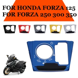 Motorcycle Electric Door Lock Switch Cover Start Button Starter Protection Cap For Honda Forza 350 Forza350 NSS 300 250 125 2022