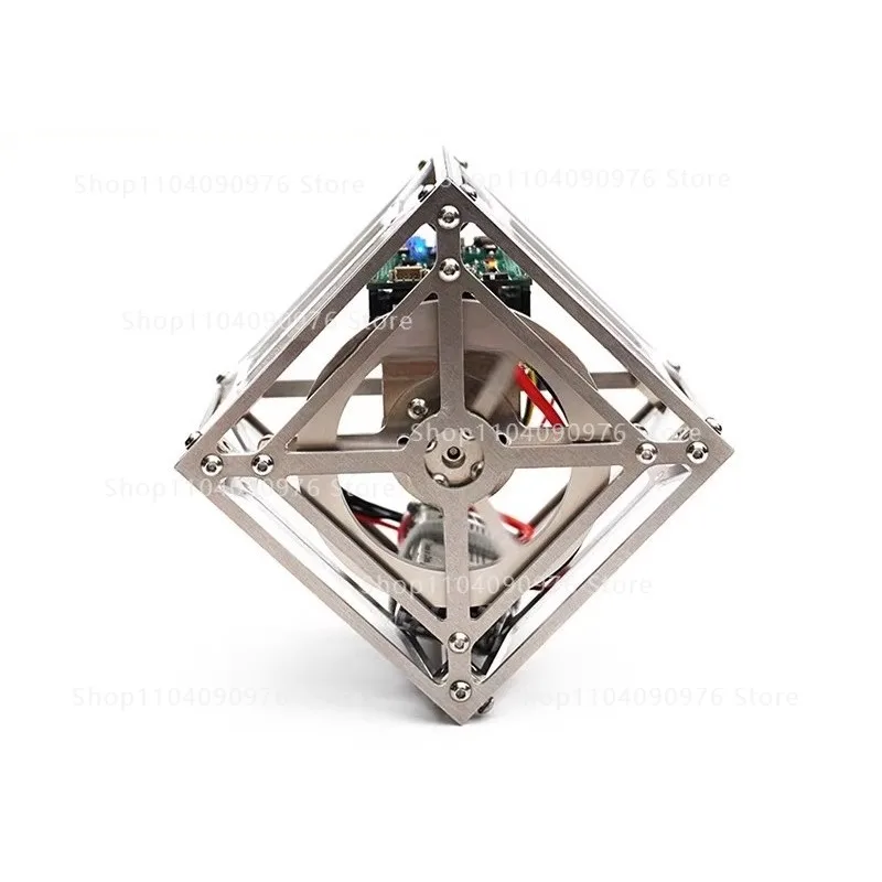 

Cubli Unilateral Self-Balancing Block Momentum Inertia Flywheel That Cannot Be Pushed Down Black Technology Pid Control Hot