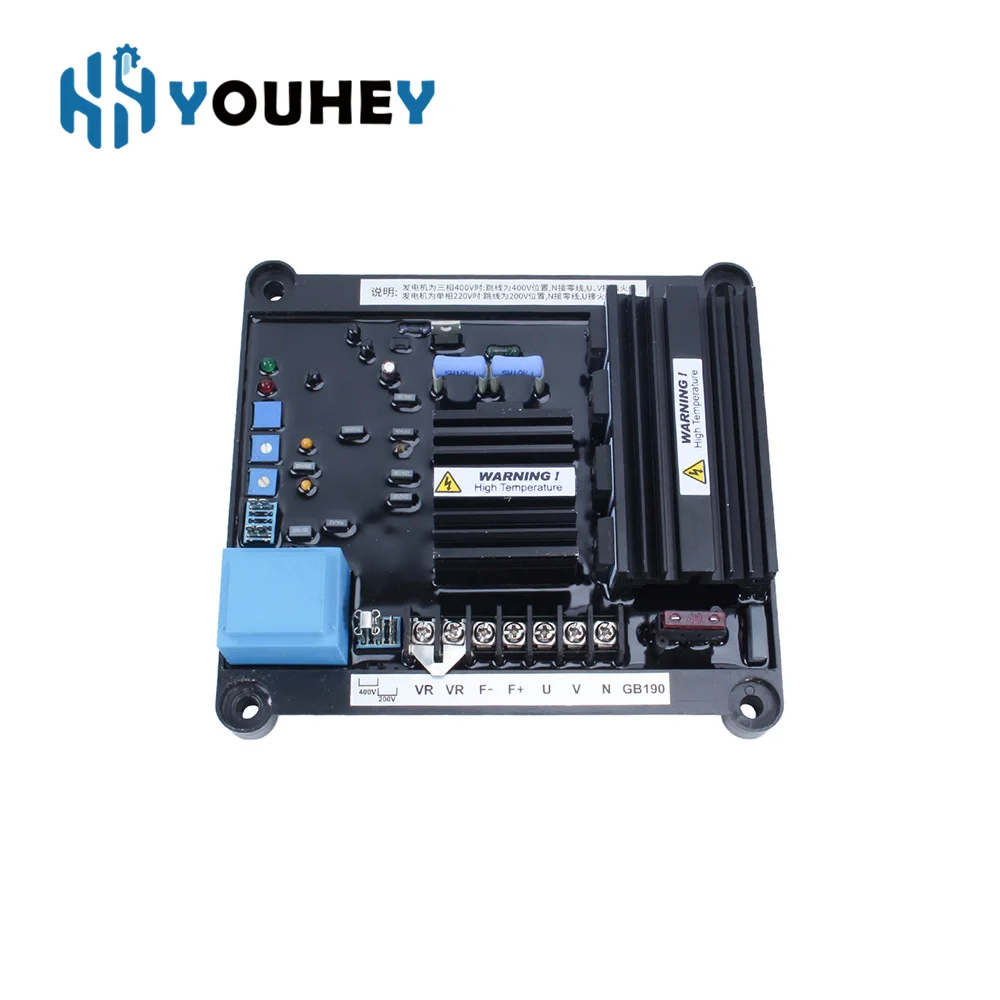 GB190 Diesel brushless brush generator regulator AVR Full Wave Excitation Stabilizer module