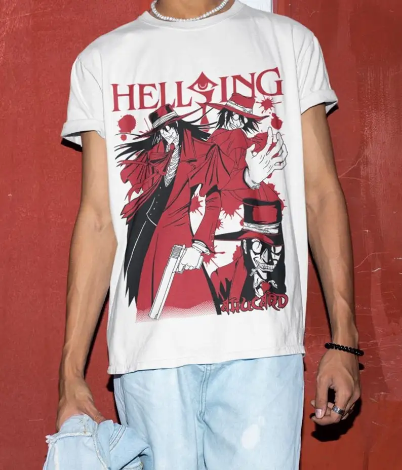 Unisex Ultimate Vampire Shirt, Vampire Hoodie, Anime Hellsing Shirt