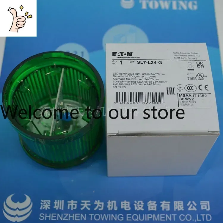 2026.4 Agent EATON SL7-L24-G SL7-L24-Y Warning Alarm Light Green Yellow Constant Light Module
