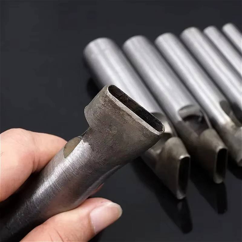 5 мм DIY сверло для рукоделия, кожаный перфоратор, плоский дырокол, резак, долото, набор инструментов