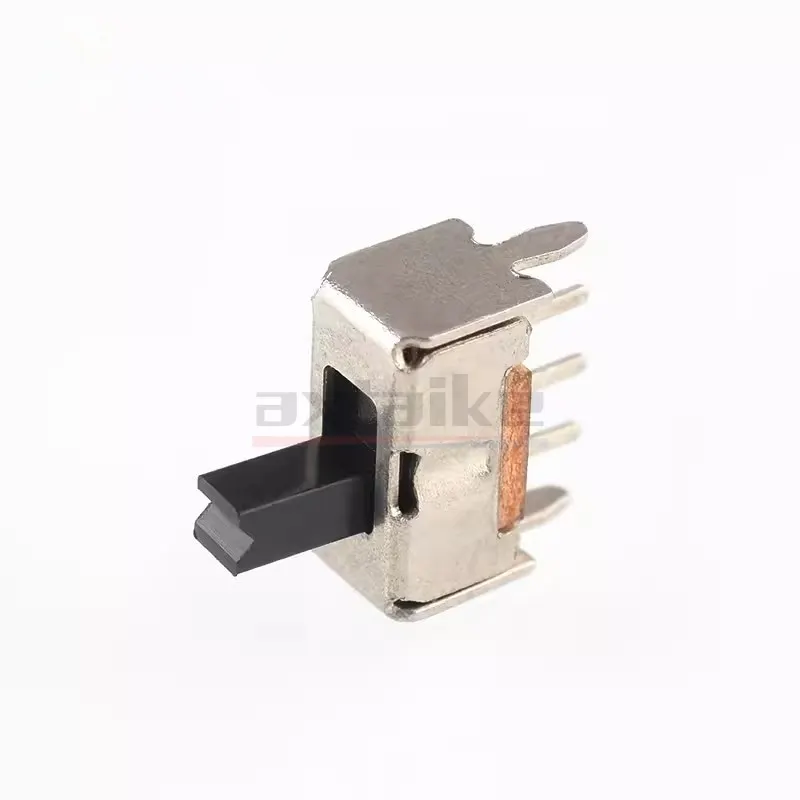 50PCS SS12D07 Handle High 2/3/4/5/6/7mm Toggle Switch Mini Vertical Slide Switch 1P2T 3 5 Pin DPDT Foot Pitch 2.0MM 500mA DC 50V