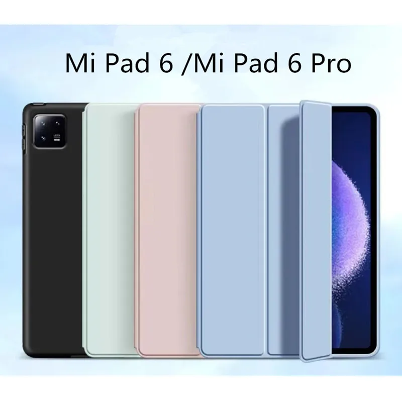

Чехол для Mi pad 6, мягкий тонкий чехол-подставка из ТПУ 2023 дюйма для xiaomi pad 6 2023 11 pro