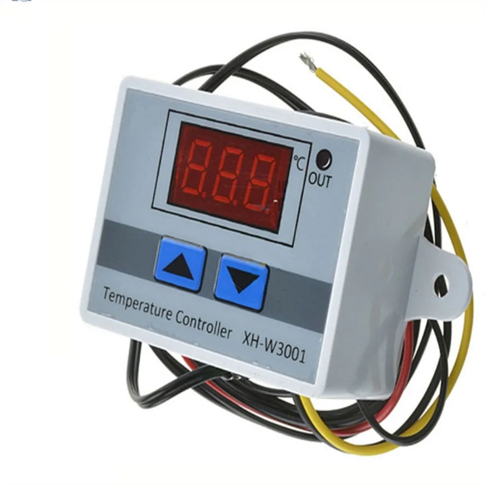 XH-W3001 Temperature Controller 12V 24V 110-220V LED Digital Digital Thermostat NTC Sensor Plastic Thermoregulator