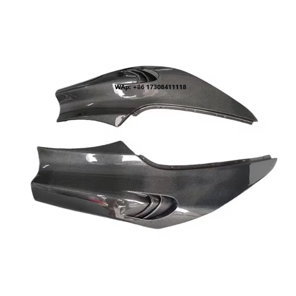 

New High Quality 765LT Style All Carbon Fiber Front Fender Mudguard Body Kit for 2017-2019 for 720s Sedan