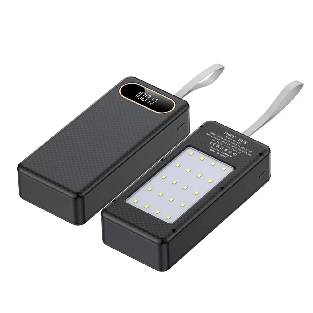 21-teiliges 18650 Batteriegehäuse DIY Mobile Power Box, lötfreies 22,5W Schnellladegerät mit DC/USB/Type-C Ausgang und LED-Licht für Outdoor-Stromversorgung – Detail 23
