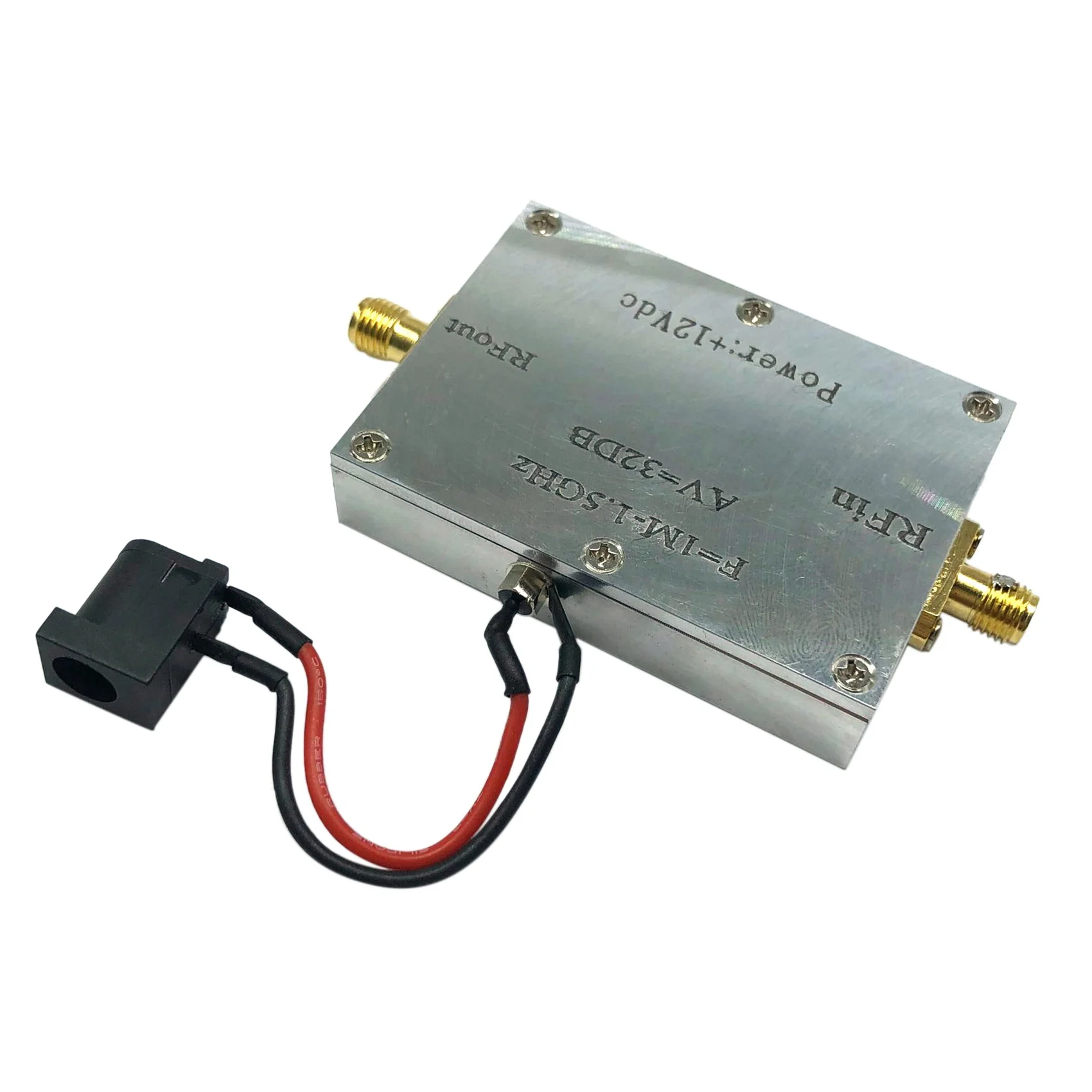 

1MHz-1.5GHz Low Noise Amplifier 32DB High Gain Low Noise Receiver Preamp