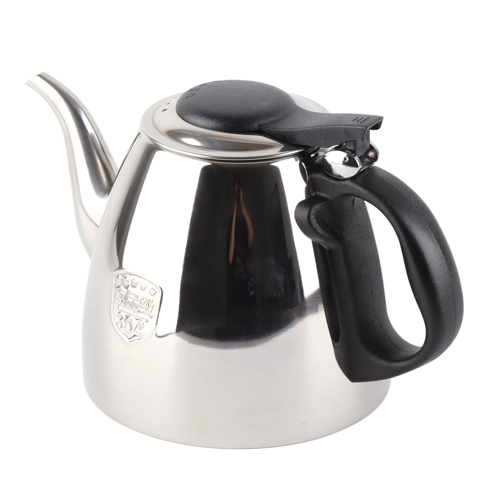 1.2L 1.5L Teapot Stainless Steel Stove Top Tea Kettle Coffee Pot with Heat Resistant Handle for Home Kicthen