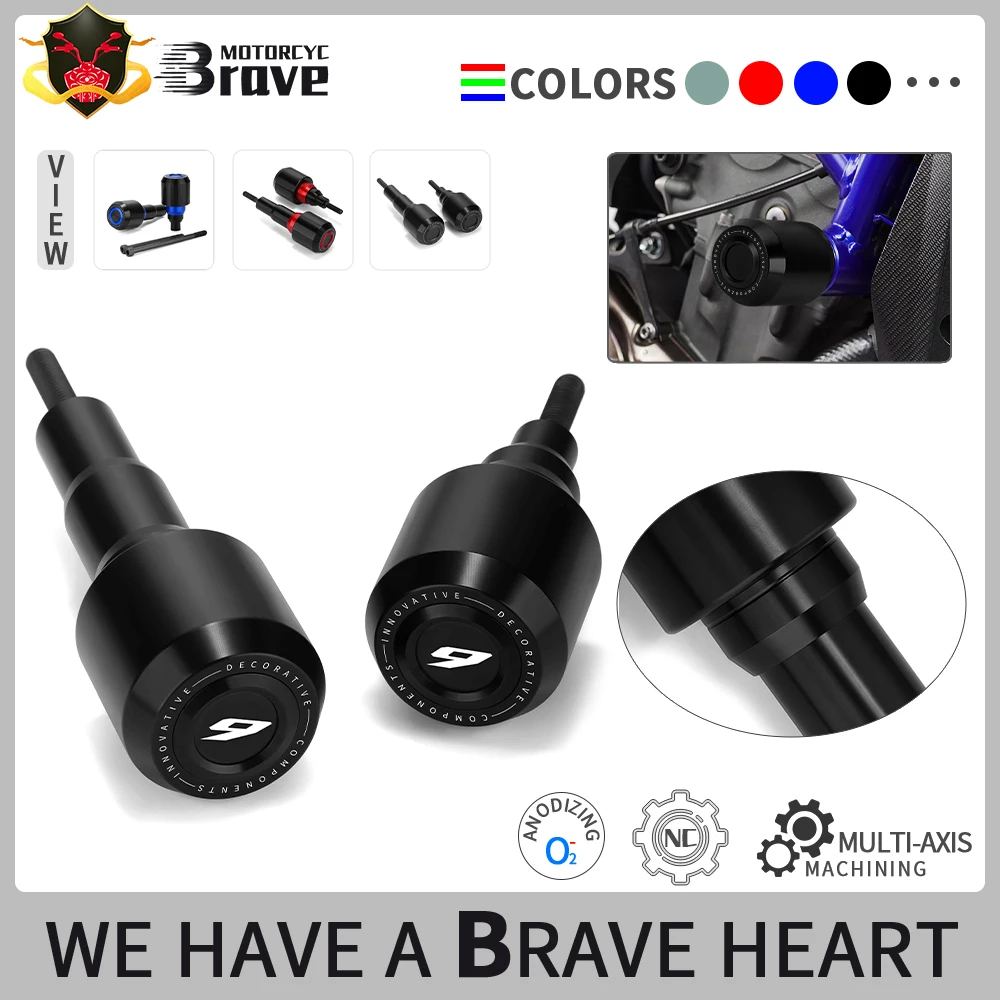 

For Tracer 9 GT Tracer 9GT 2021 2022 2023 2024 Motorcycle Accessories Frame Sliders Falling Anti Crash Protector