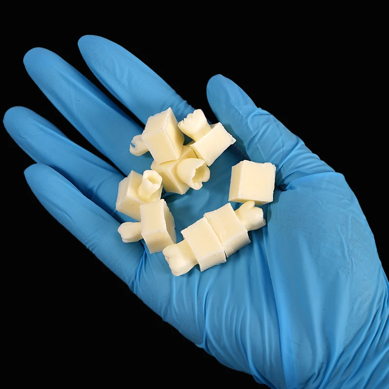 

8PCS Dentist Materials Dentistry Training Times Comparison Carving Teaching Permanent Tooth Model Resin Filling Practice