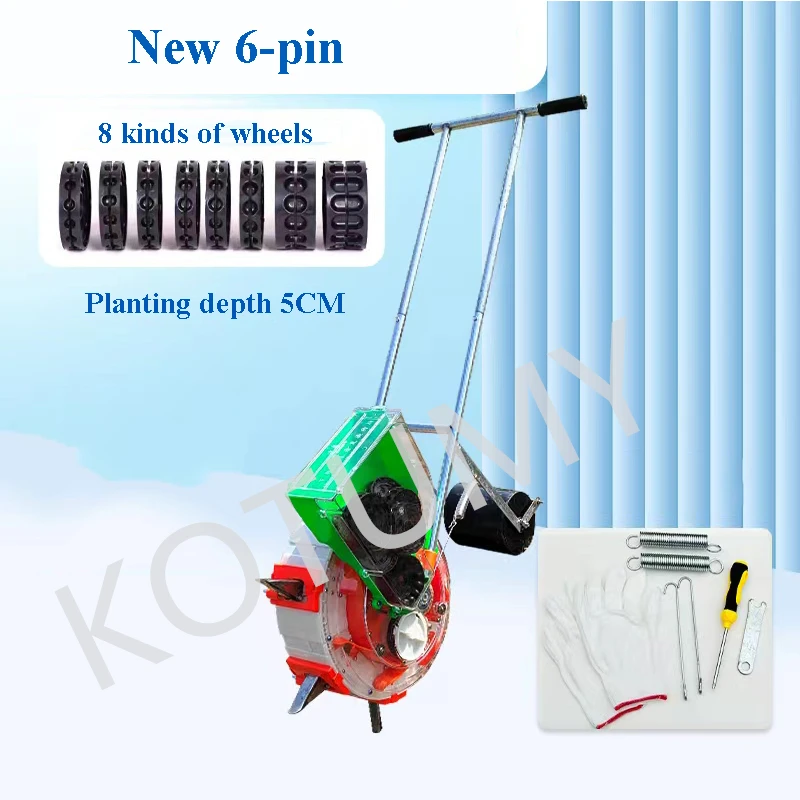 Hand-push Artificial Seeder Seed Planter Machine/ Hand Seeding Machine Peanut Corn Soybeansorghum Cotton Upland Rice Precision