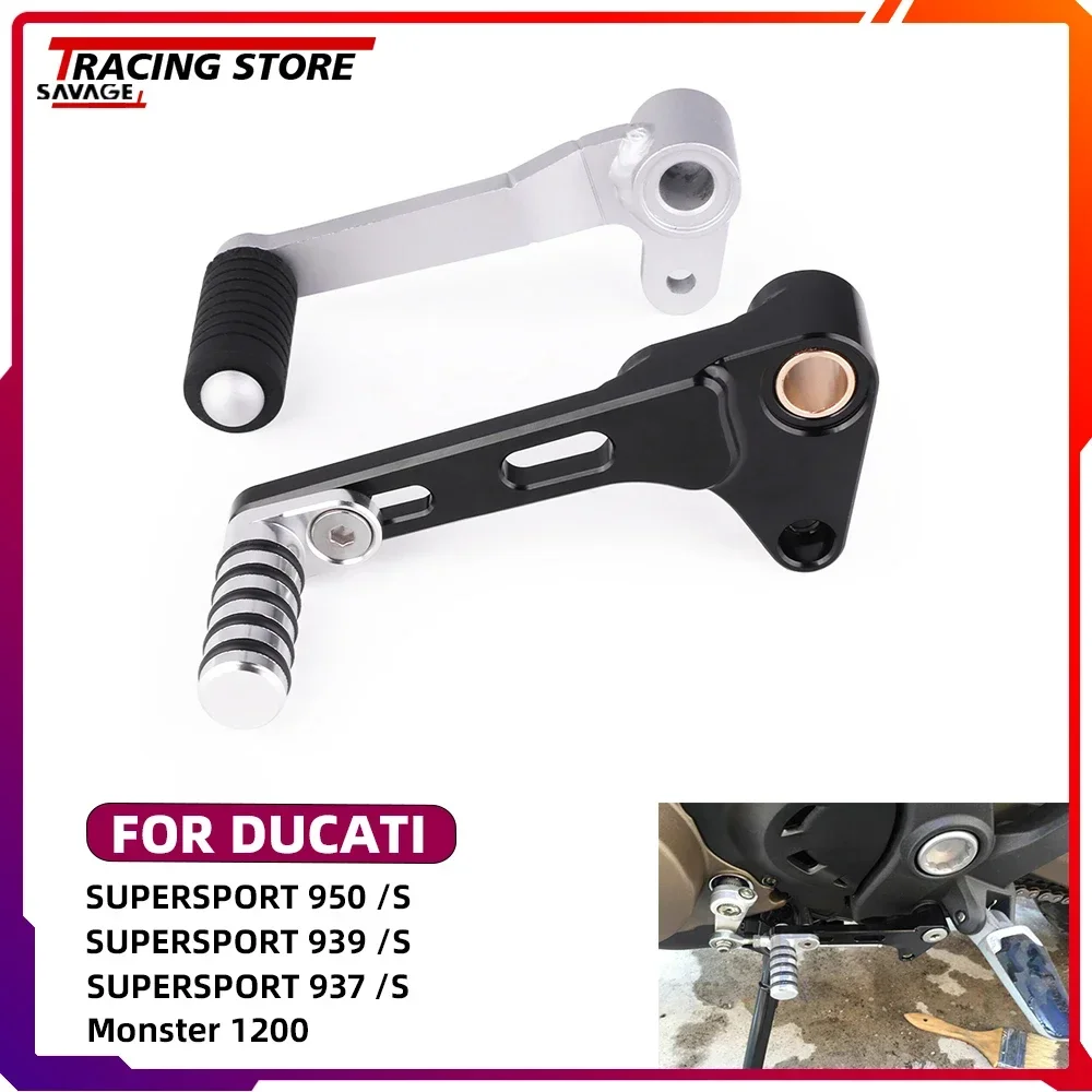 

For Ducati Supersport 950 939 937 /S Monster 821 Dark Stripes Stealth Monster 1200 R S Adjustable Gear Shift Lever Shifter Pedal