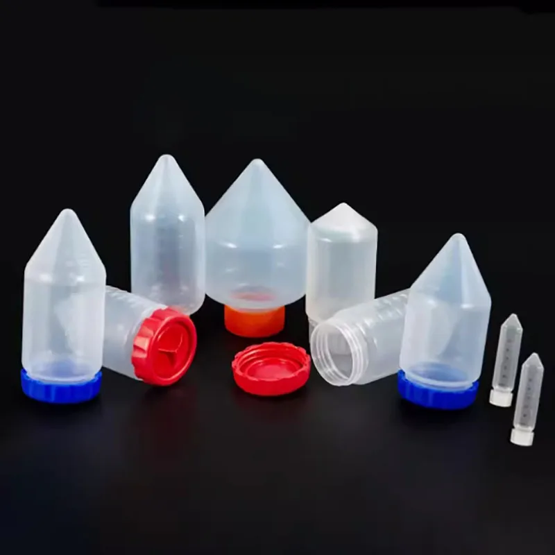 150ml175ml250ml500ml225ml high speed centrifuge bottle conical centrifuge bottle with scale PP adapter centrifuge