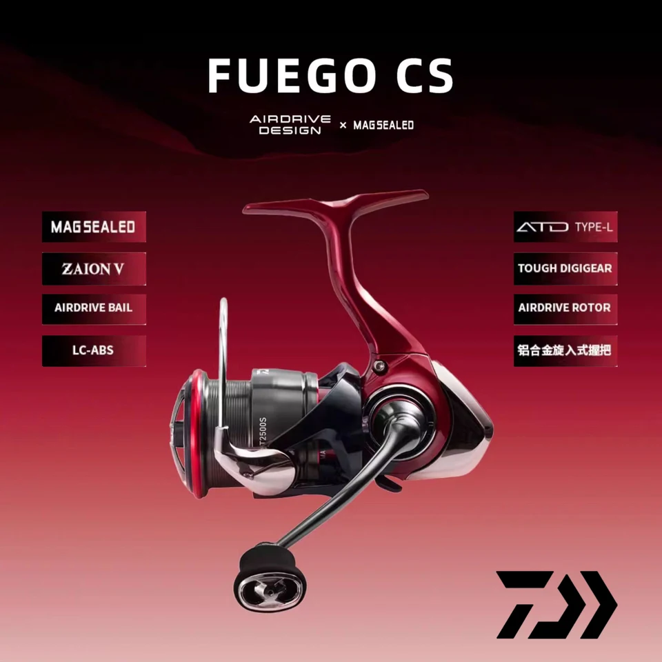海外モデル 2025 DAIWA FUEGO CS LT 4000-CXH 2025 Daiwa FUEGO CS LT 1000S-XH 2000S-XH 2500 2500-XH 2500S-XH