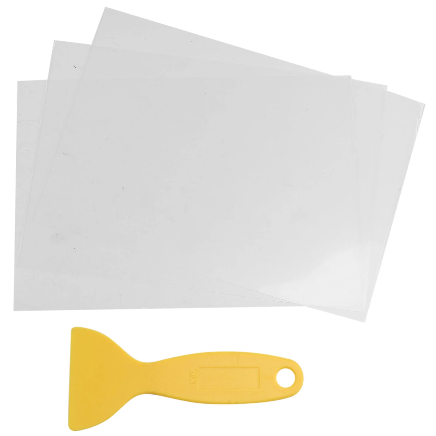 3Pcs FEP Release Film 200X140X0.15 mm for UV 3D Printers, LCD SLA Resin, with 1Pc Replacement Plastic Spatula