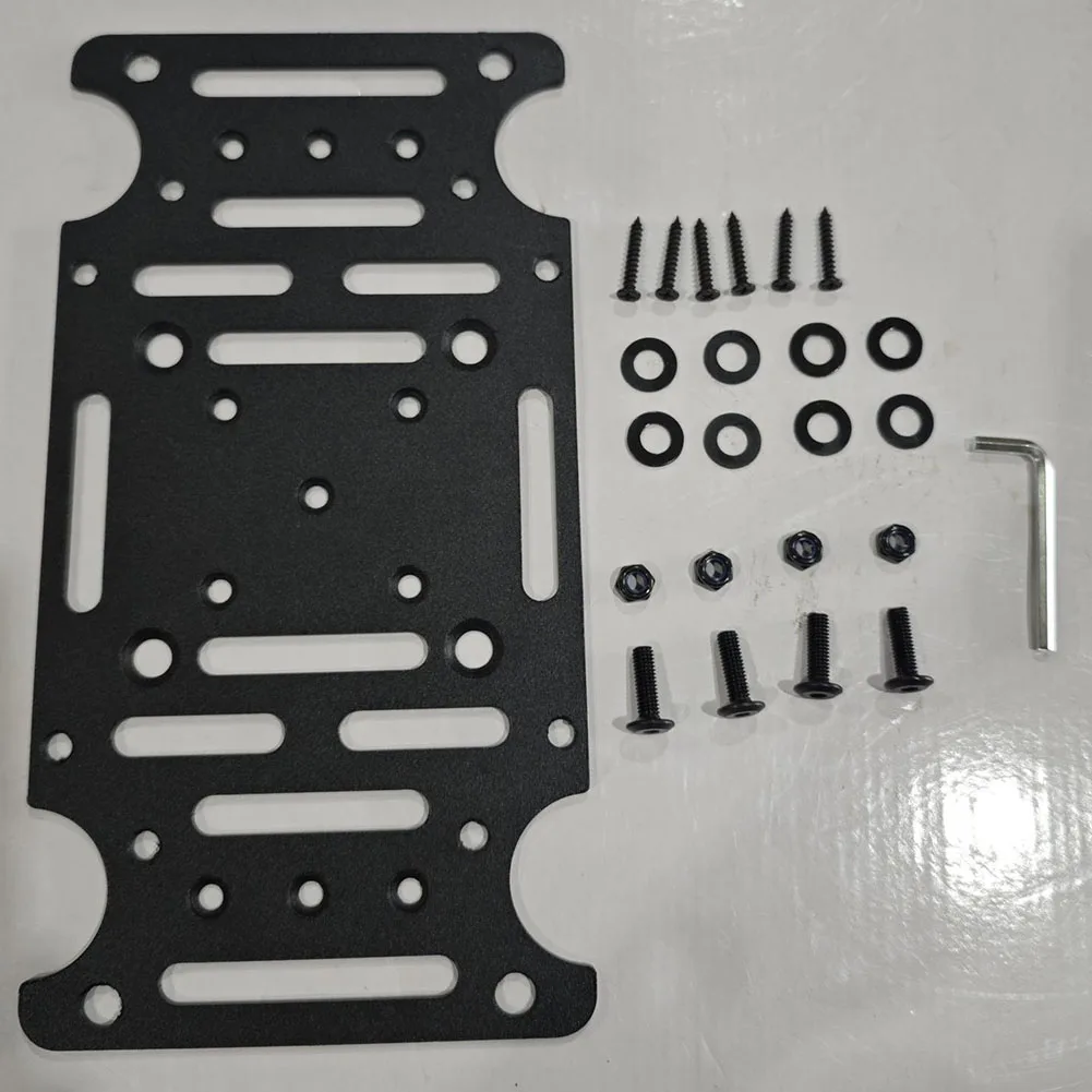 Mailbox Mounting Bracket for 4x4 Wood and Hollow Posts Secure Installation with Comprehensive Hardware Package