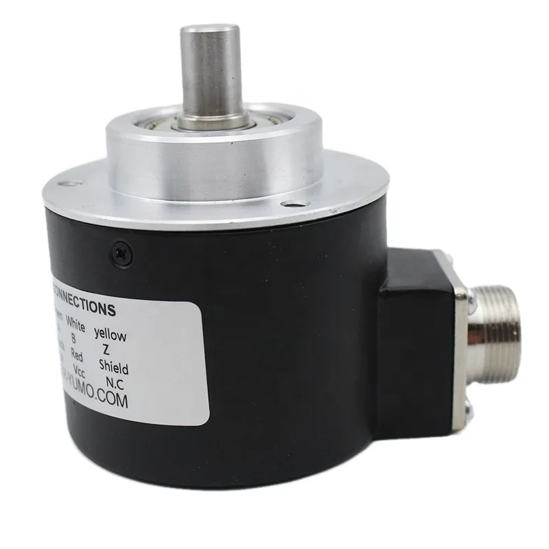 

YUMO ISC5810-001C-500ABZ1-5-30L embroidery machine elcis 5mm industrial dual small rotary encoder button 3600ppr