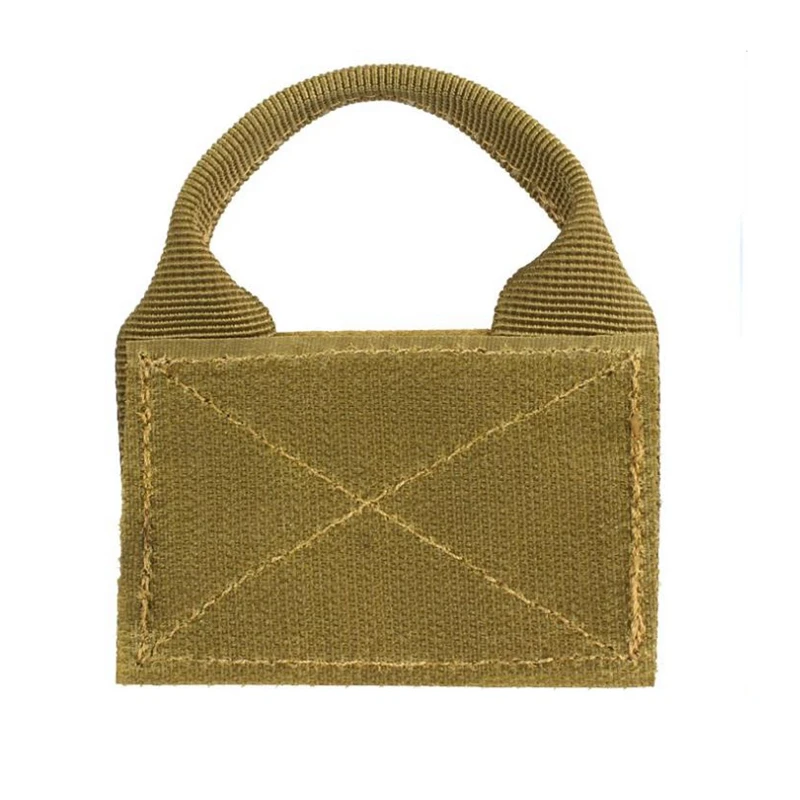 Taktischer Rucksack Weste Patch Molle Adapter Panel Haken und Ring Konverter mit angebrachter ID Patch DIY Patch Tasche – Detail 7